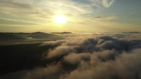 Sunrise and Beautiful Clouds