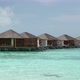 Luxury Overwater Villas on Turquoise Lagoon White Sandy Beach in Maldives - VideoHive Item for Sale