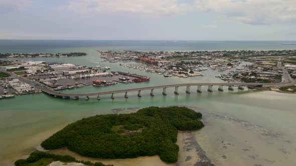 View of Marina Yucalpeten near Merida in Mexico alt