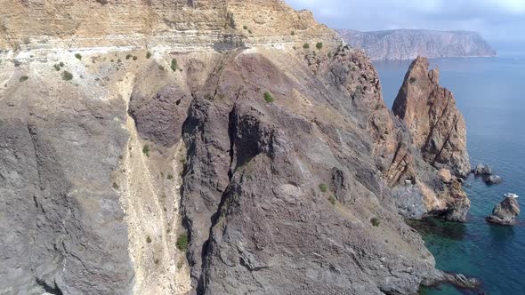 Rocky Coast of Crimea, Black Sea