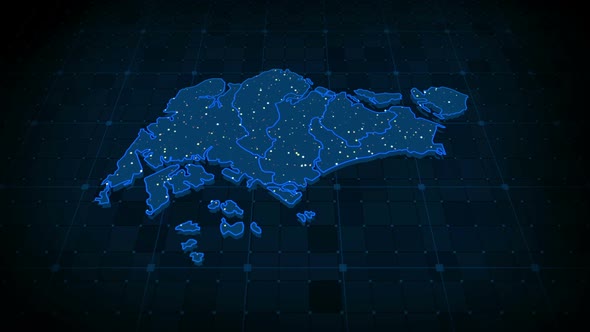 Singapore Map alt