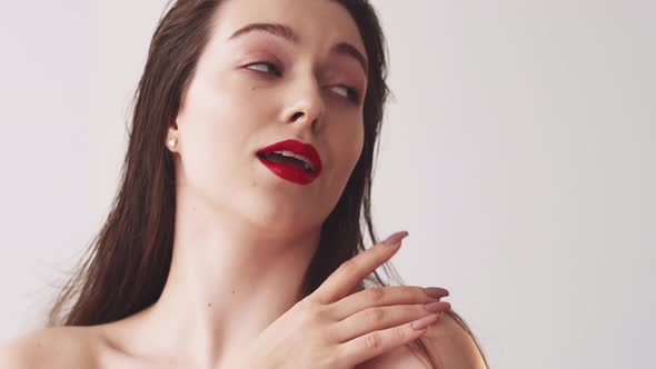 Female Wellness Beauty Care Woman Lips Air Kiss alt