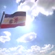 Mecklenburg-Western Pomerania Flag with Emblem on a Flagpole V4 - 4K - VideoHive Item for Sale