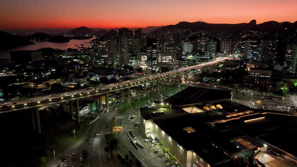 Third bridge landmark of Vitoria state of Espirito Santo Brazil. alt