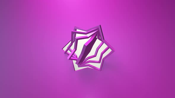 Rotation of the six-pointed stars of the frames alt