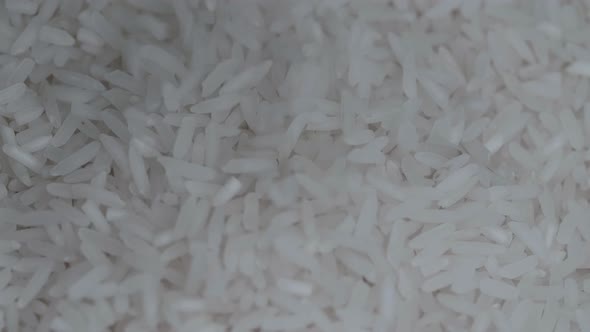 Long White Rice Grains Falling alt