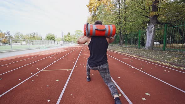 Young Man Exercising Outdoors alt
