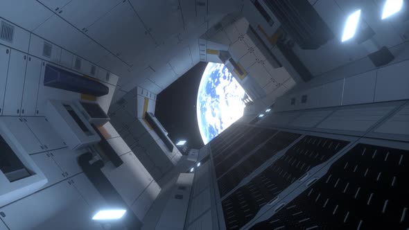 Spaceship Corridor alt