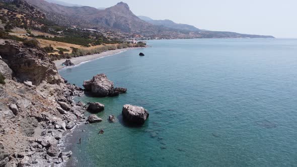 Exotic Island at the South of Crete with the Amazing a Beach Greece alt