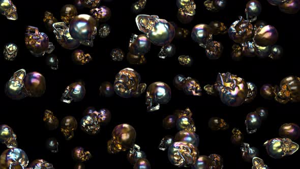 Skull Falling Alpha alt