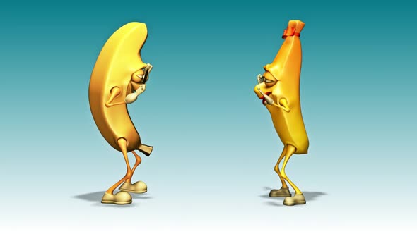 Two Banans - Looped 3D Dance alt