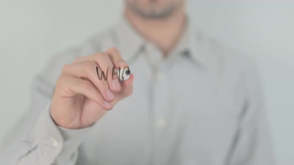 What's Your Idea ? Writing on Screen with Hand alt