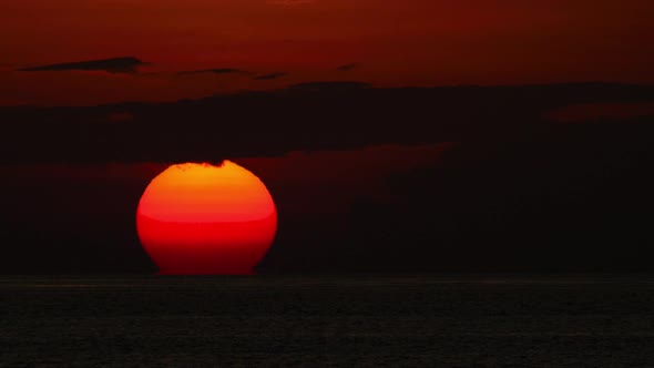 Sunset Landscape at Phuket, Timelapse