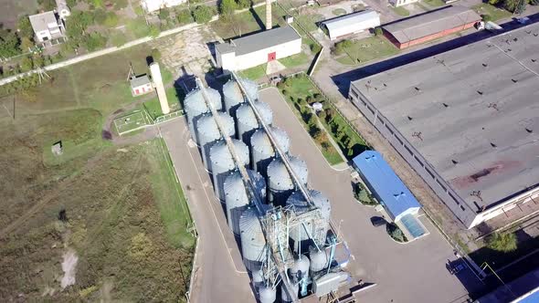 Modern Agro Processing Complex with Grain Elevator