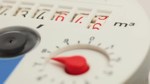 Water Meter Close Up