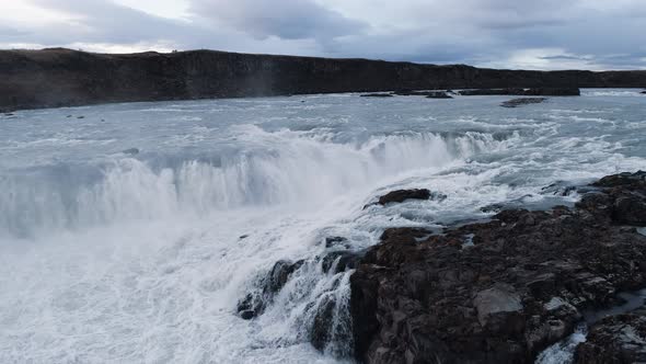 Urridafoss Waterfall in Iceland