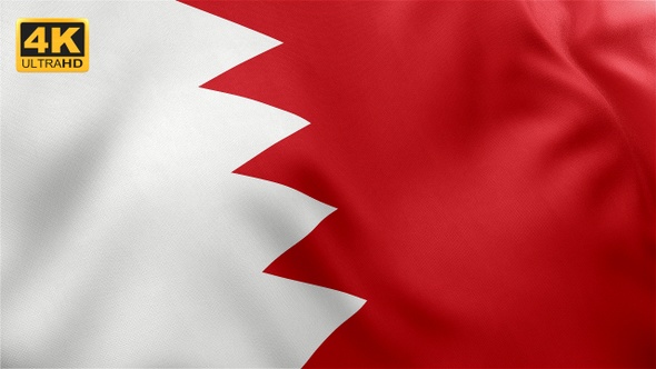 Bahrain Flag - 4K alt