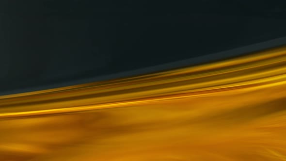 Super Slow Motion Shot of Moving Oil Waves Isolated on Black Background at 1000Fps alt