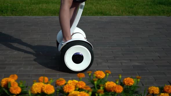 Girl Ride On Smart Gyro Scooter alt