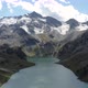 Aerial Icy Peaks and Mountains Altai Lake - VideoHive Item for Sale