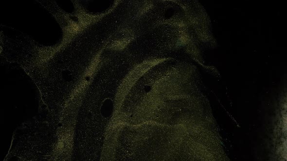 Fluid Art of resin. Dark glowing, shining transition, splash screen. alt