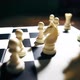 White and black pieces on a chess board - VideoHive Item for Sale