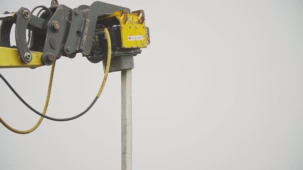 Driving Into Concrete Pillars alt