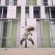 Slow Motion Young Beautiful Happy Woman Dancing Moving Looking at Camera - VideoHive Item for Sale