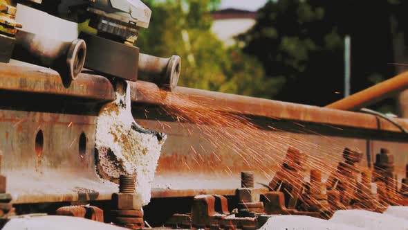 Grinding Wheel Method Railway of Train alt