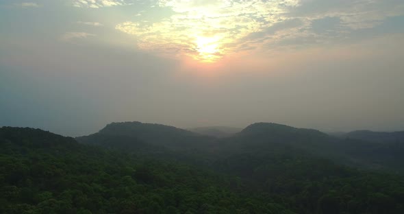 Light Through The Cloud On Sunrise alt