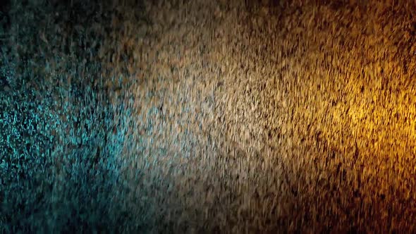 Green and Yellow Water Spray Mixed on a Black Background. Slow Motion alt