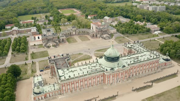 University of Potsdam and New Palace alt