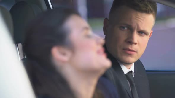 Man Scolding Wife of Being Late, Relationship Crisis, Misunderstanding in Family alt