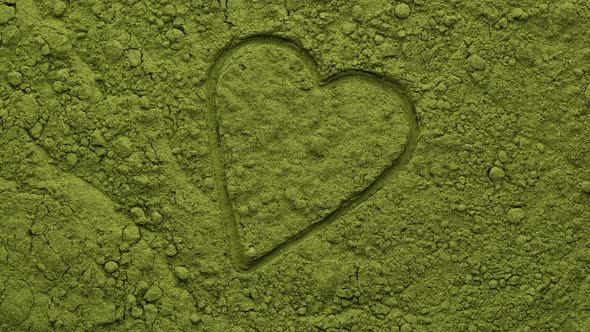 super food moringa powder rotating. Spirulina, chlorella superfoods alt