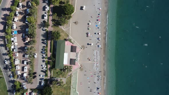 Seascape with Caravan alt