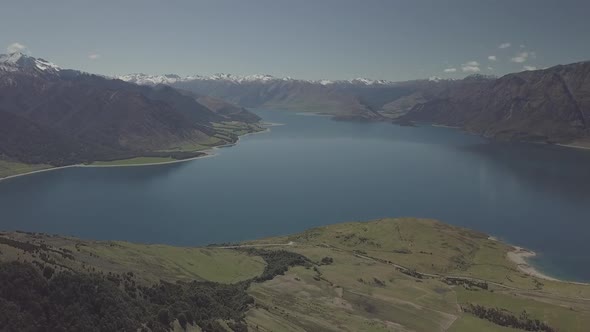 Lake Hawea panorama