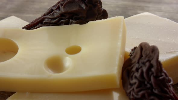 Swiss Emmental cheese