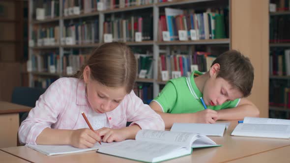 Concentrated on Study  alt