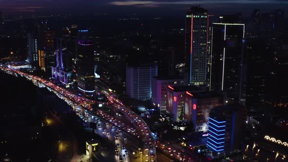 Drone shooting of the Istanbul landscape alt