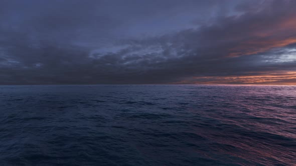 Ocean Sunset 02. Backgroud Loop