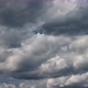 Sky time lapse with moving turbulent clouds on blue sky. - VideoHive Item for Sale