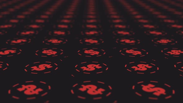 Dollars Sign pattern animation alt