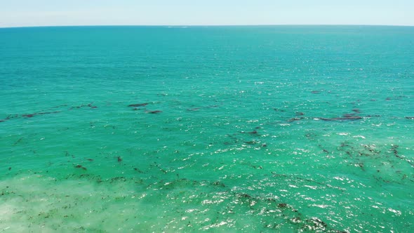 Aerial View of the Ocean in Australia