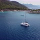 Circle Flight Under the Catamaran - VideoHive Item for Sale