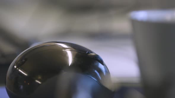 Men Hands typing on a keyboard at Office Environment 