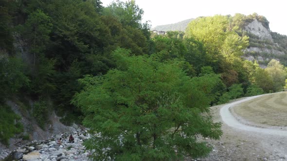 mountains in a natural fawn alt