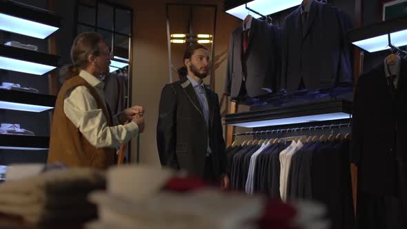 Tailor Making Last Preparations During Fitting alt