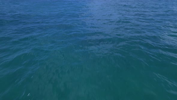 Caribbean Ocean From A Drone