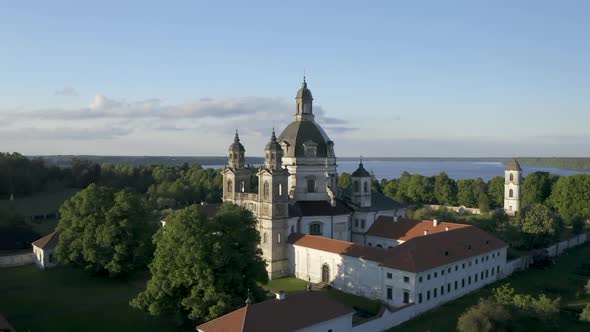 Pazaislis Monastery and Church in Kaunas City
