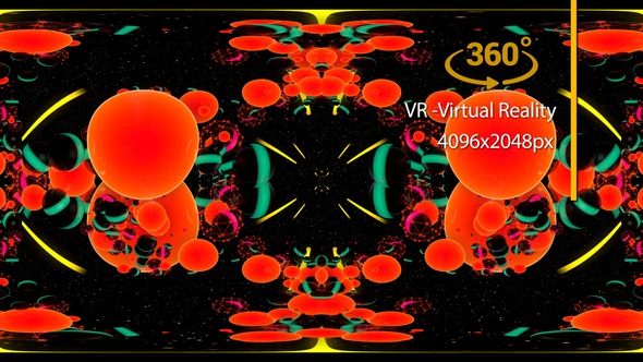 VR 360 Spheres Vortex 02 Virtual Reality, Motion Graphics | VideoHive